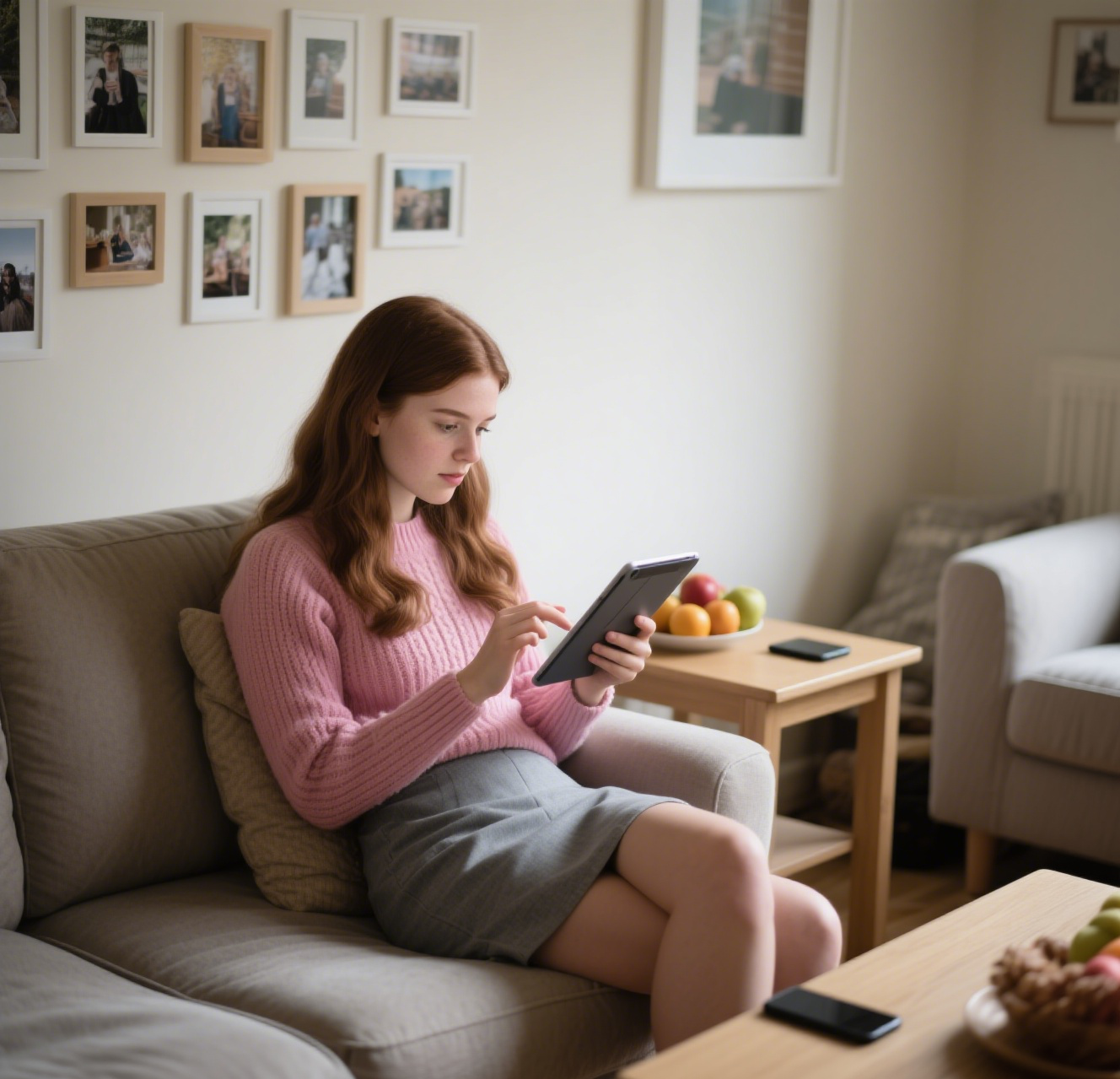 UK remote worker at home
